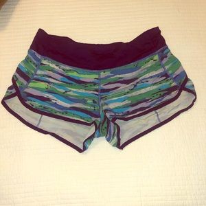 Lululemon women’s speed up shorts